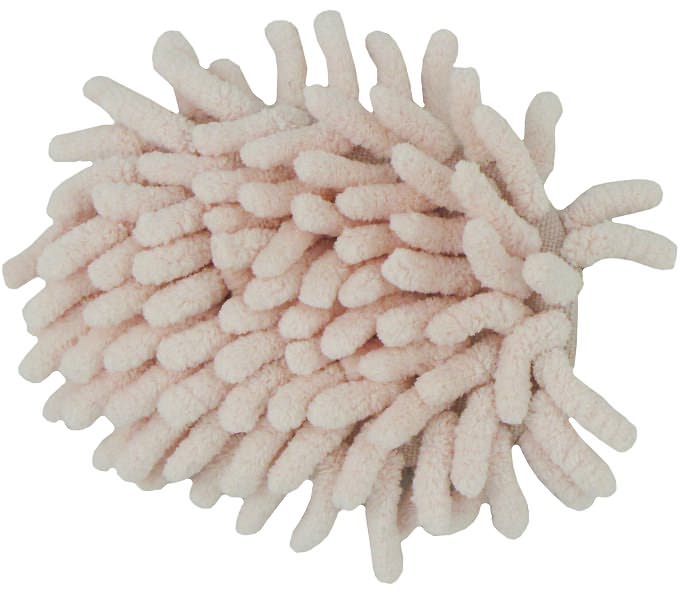 Triboro SootheTIME Splash Scrubble, Soft Touch Finger Mitt, Pink