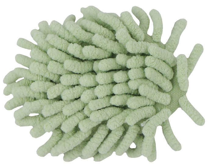 Triboro SootheTIME Splash Scrubble, Soft Touch Finger Mitt, Sage