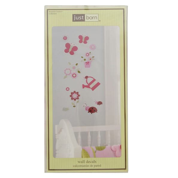 Triboro Just Born Wall Decals, Beautiful Garden