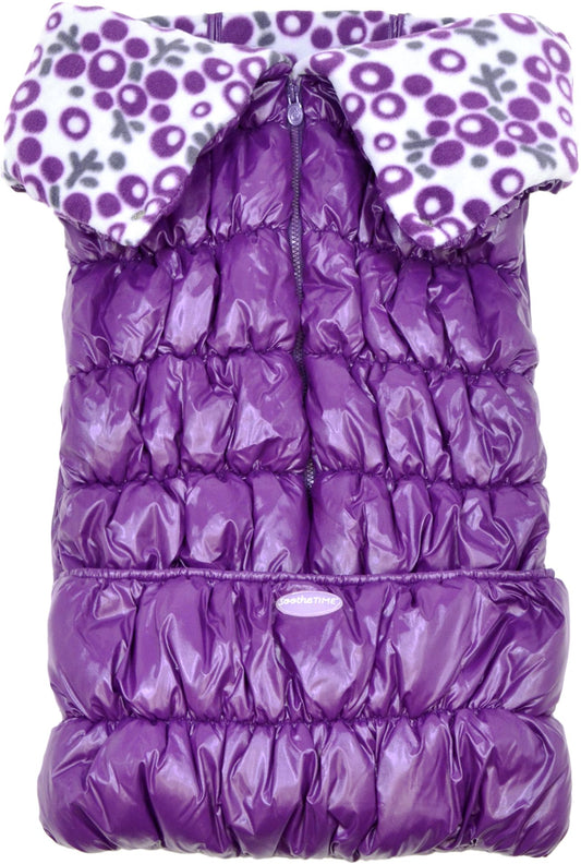 Triboro SootheTIME Stroller Wrap - Plum/Gray