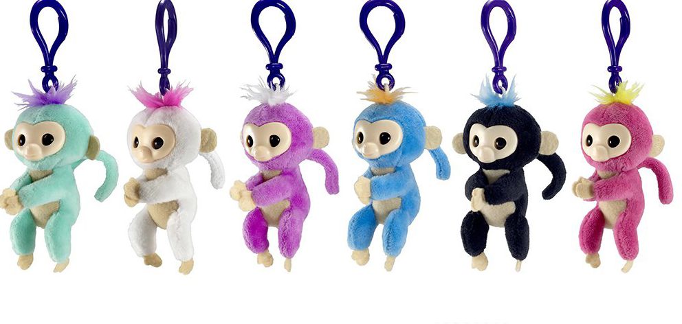 Fingerlings Plush Clip On Assortment in 15pc