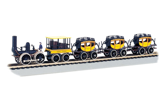 Bachmann Trains Dewitt Clinton - HO Scale Ready To Run Electric Train Set
