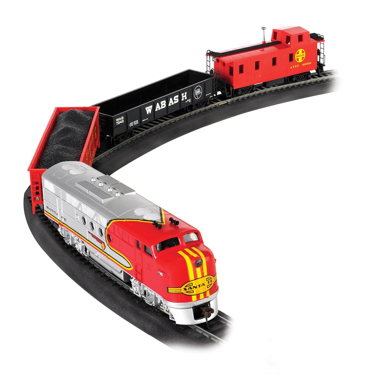 Santa Fe HO Scale Electric Train Set