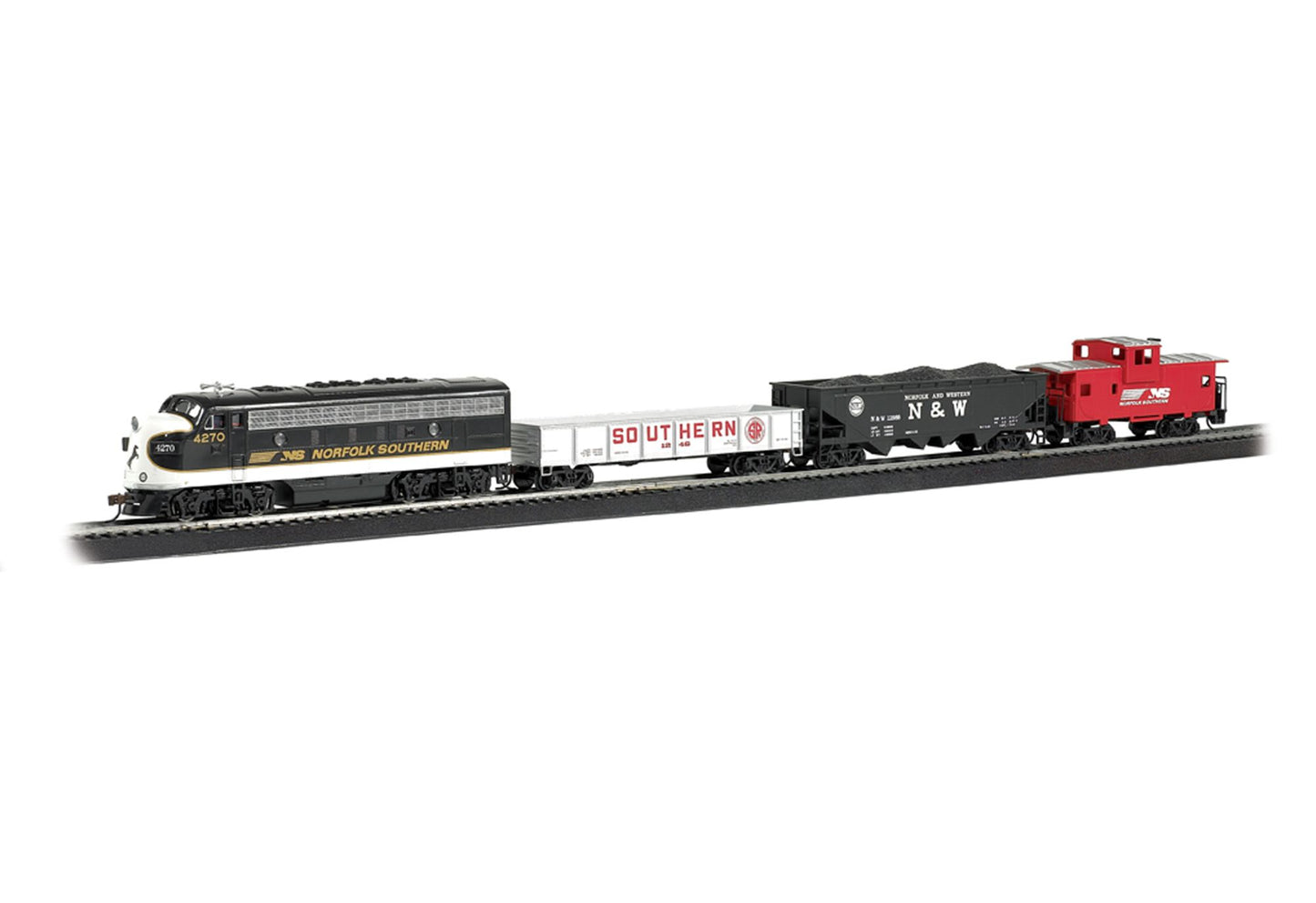 Thoroughbred HO Scale Electric Train Set