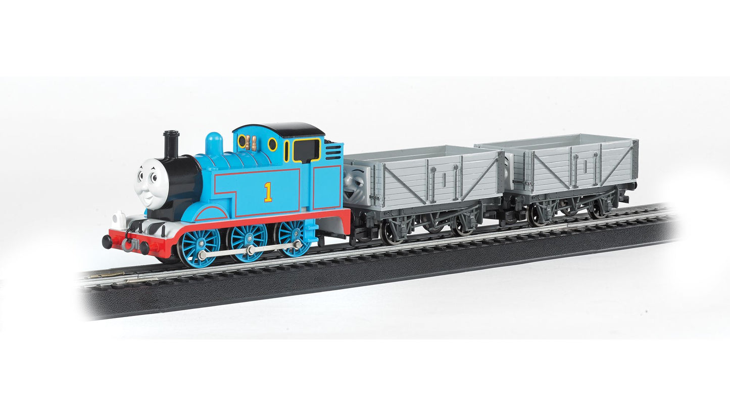 Bachmann Trains Thomas & Friends Whistle & Chuff Thomas! - HO Scale Ready To Run Electric Train Set Loco W/Analog Sound