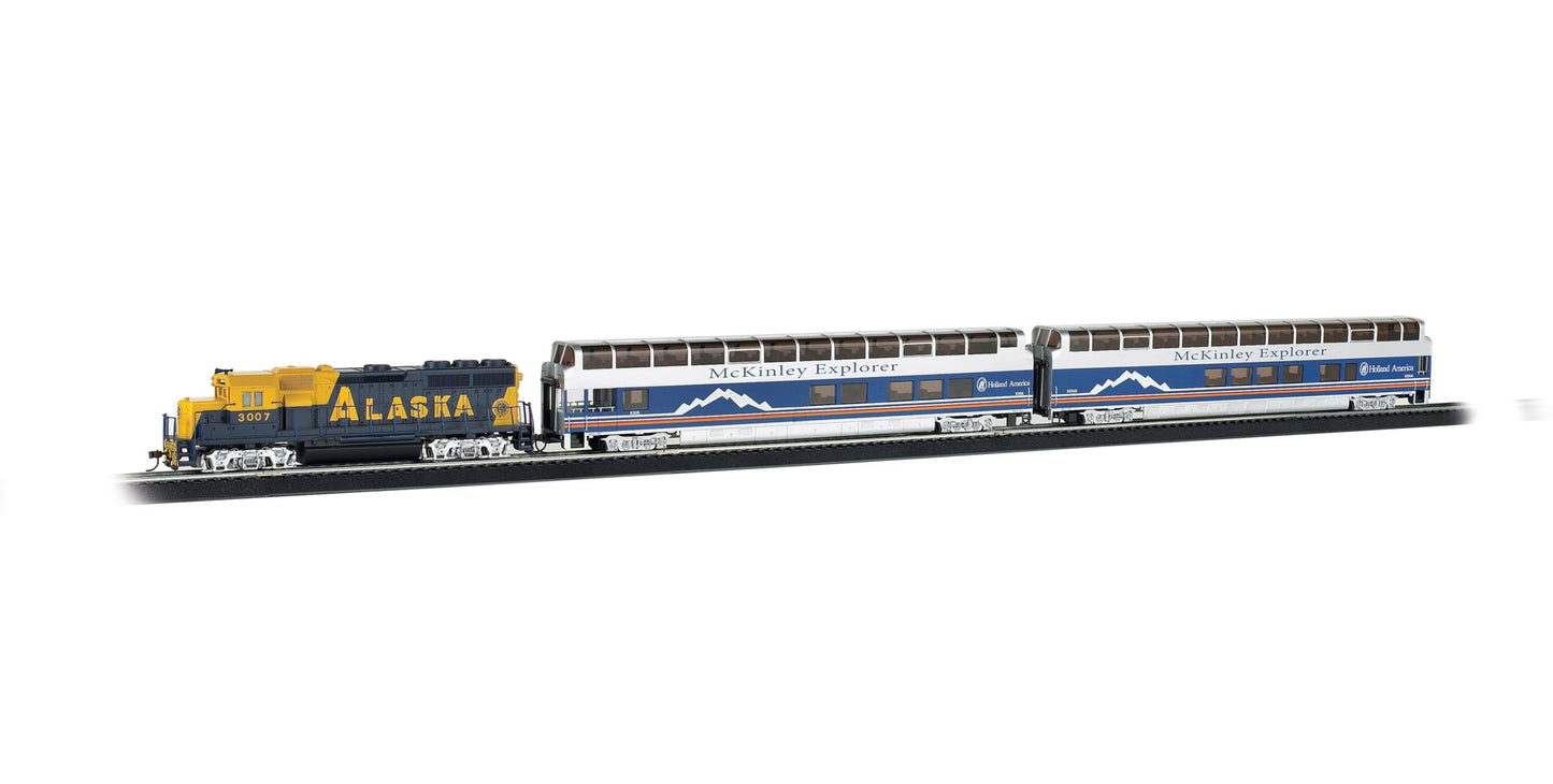 Bachmann Trains Mckinley Explorer - HO Scale Ready To Run Electric Train Set