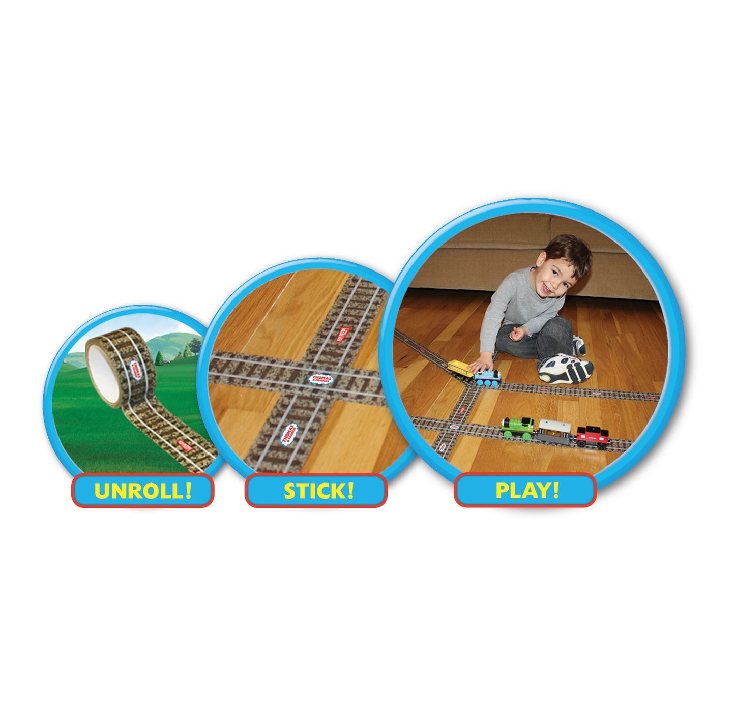 Bachmann Trains Thomas & Friends? Track Playtape¿ 25' X 2"