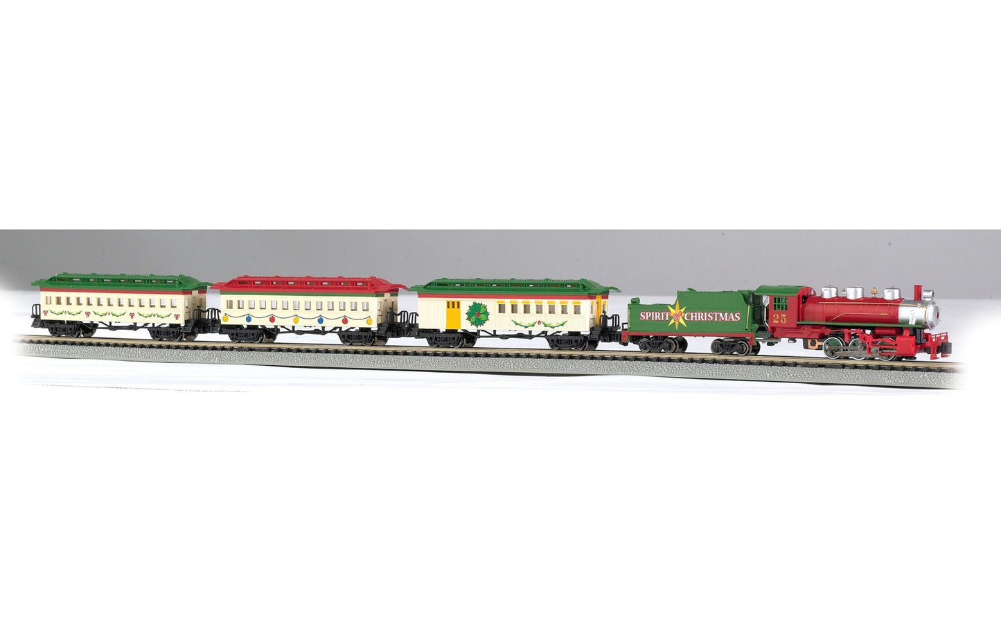Bachmann Trains Spirit Of Christmas - N Scale Ready To Run Electric Train Set