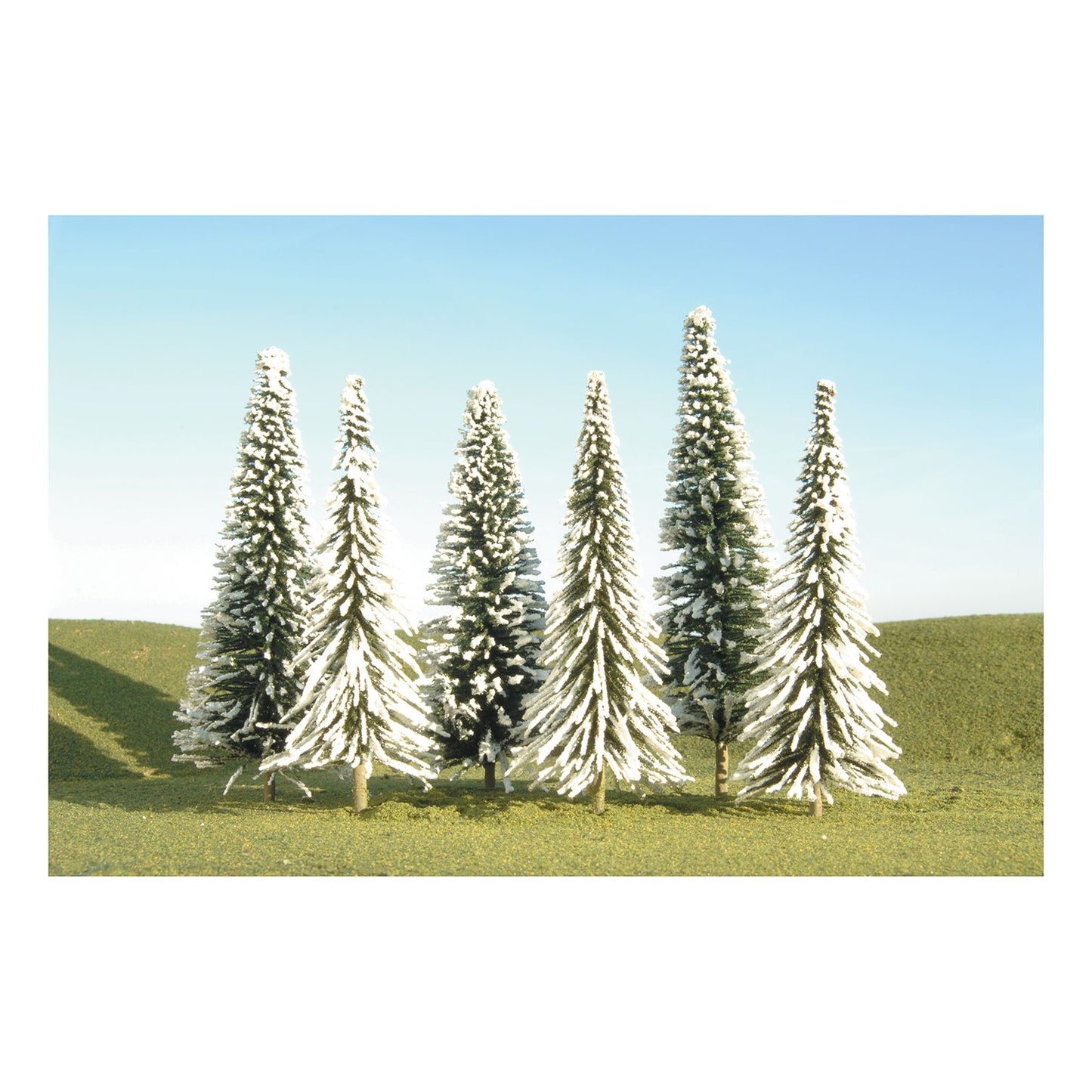 Bachmann BAC32002 5-6 in. Pine Trees with Snow - 6