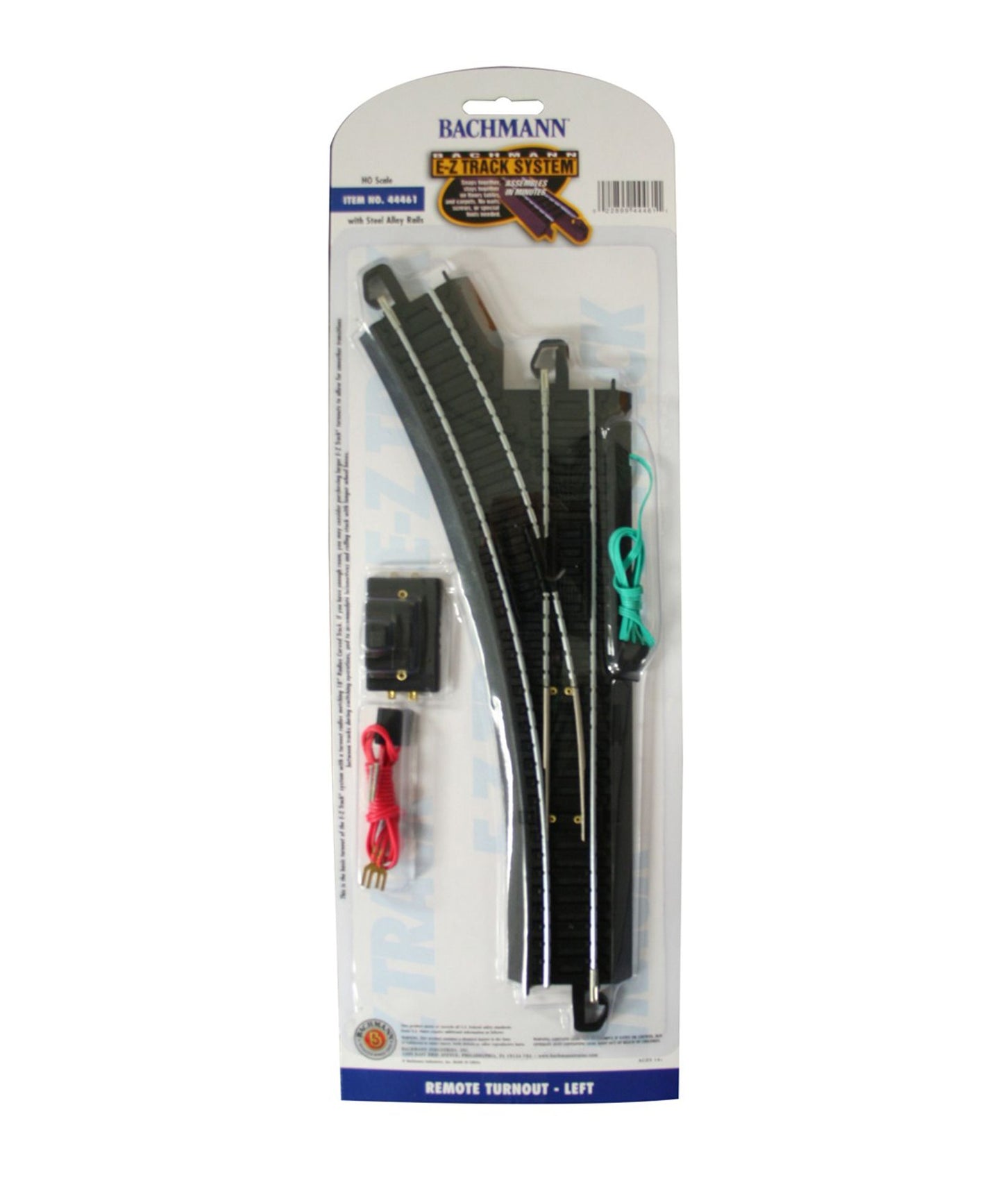 Bachmann Trains Remote Turnout - Left (1/Card) - HO Scale