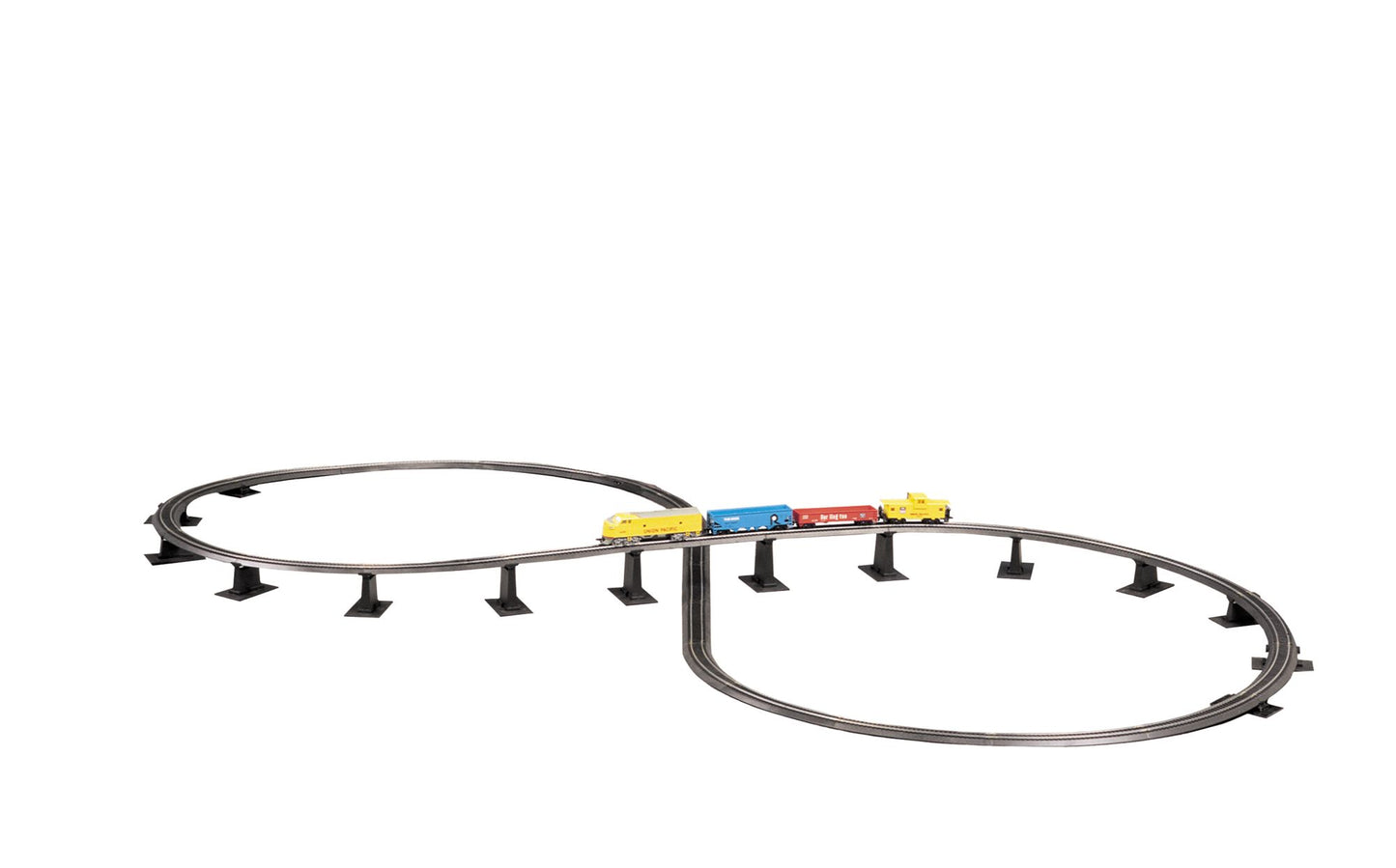 Bachmann Trains Steel Alloy E-Z Track¿ Over-Under Figure 8 Track Pack - HO Scale
