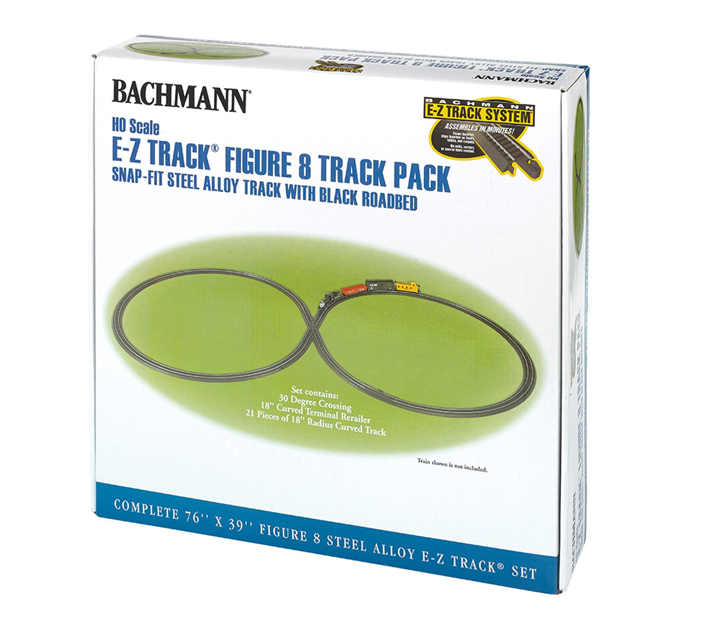 Bachmann Trains E-Z Track Figure 8 Track Pack HO Scale