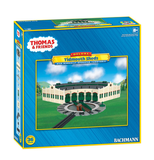 HO Scale Tidmouth Sheds with Manually Operated Turntable