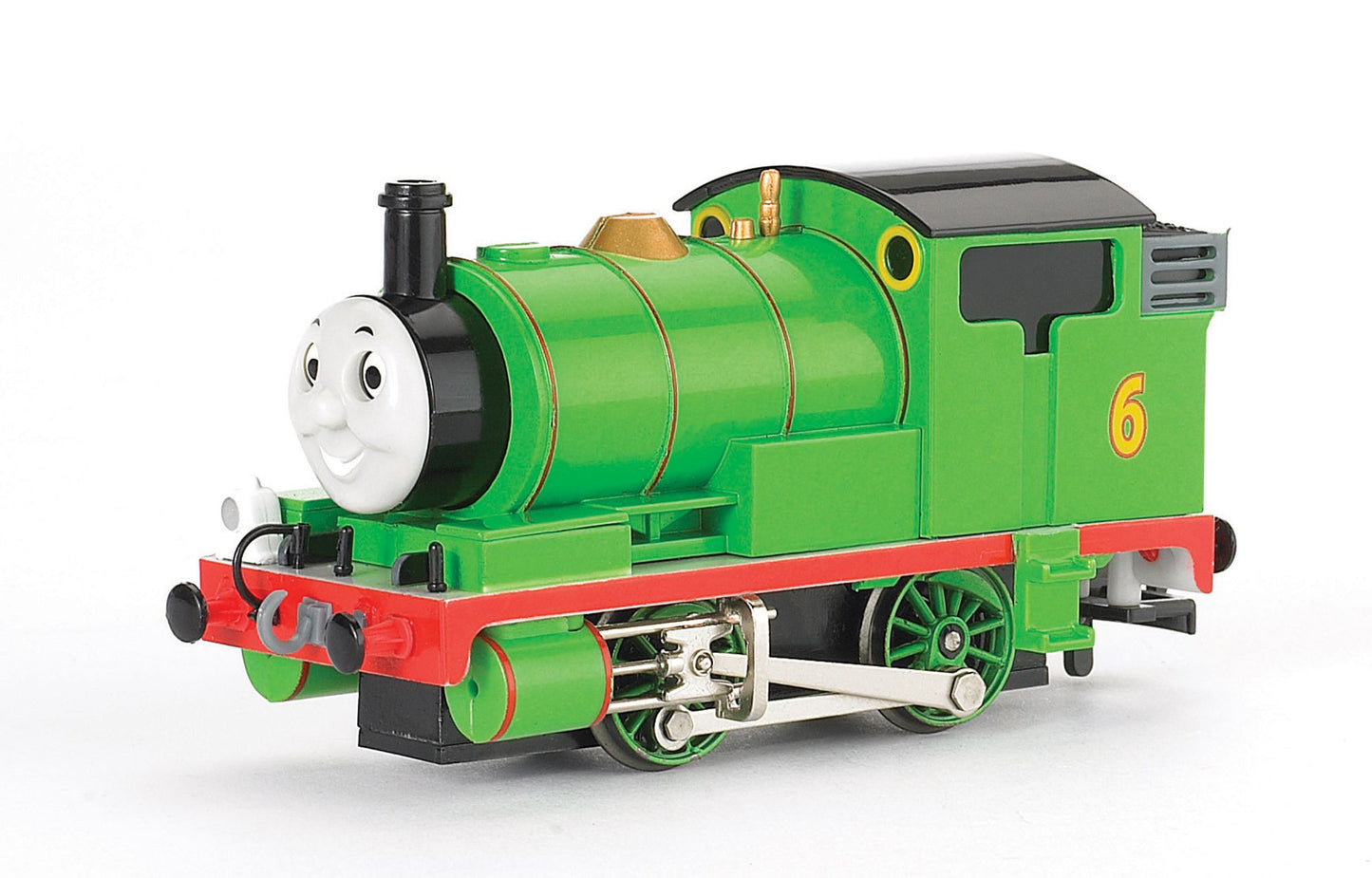 Bachmann Trains Thomas & Friends Percy The Small Engine Locomotive w/ Moving Eyes- HO Scale Train