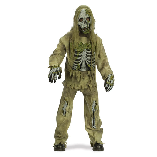 Skeleton Zombie Child Costume: Size 4-6