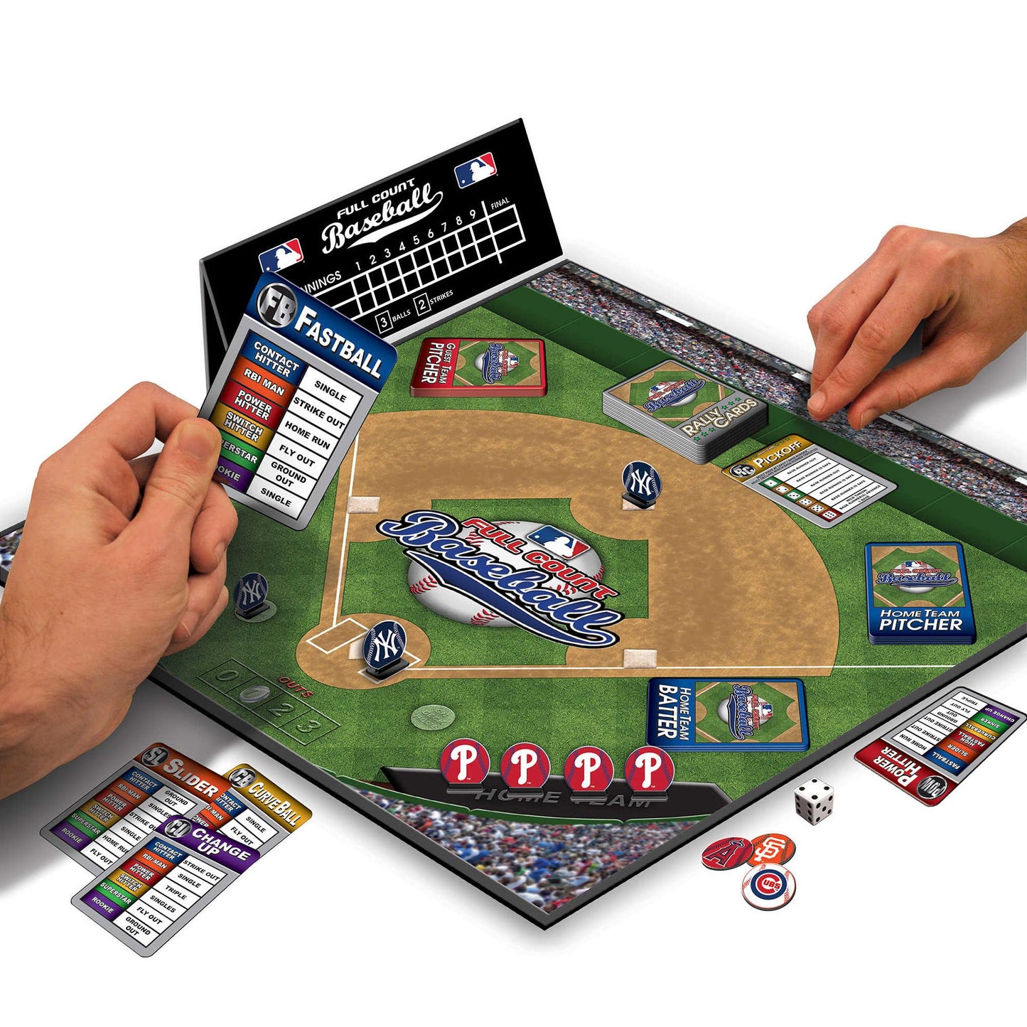 MLB Full Count Baseball board game