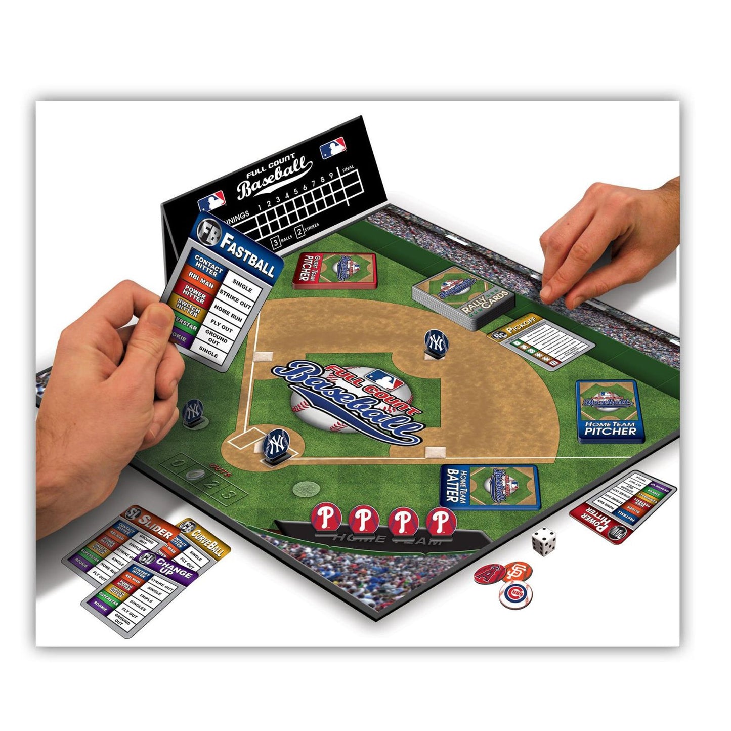 MLB Full Count Baseball board game