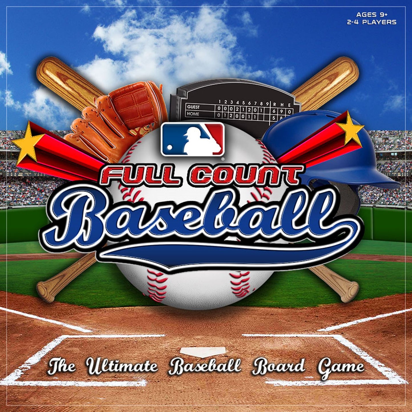 MLB Full Count Baseball board game