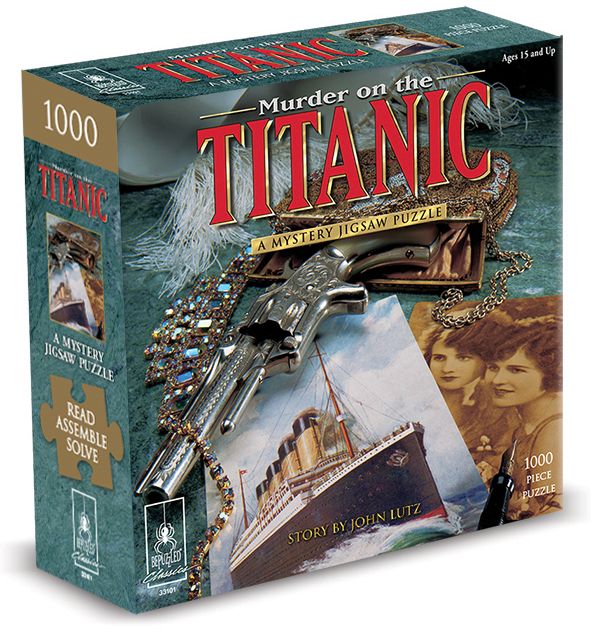 Murder on the Titanic Mystery Jigsaw Puzzle: 1000 Pcs