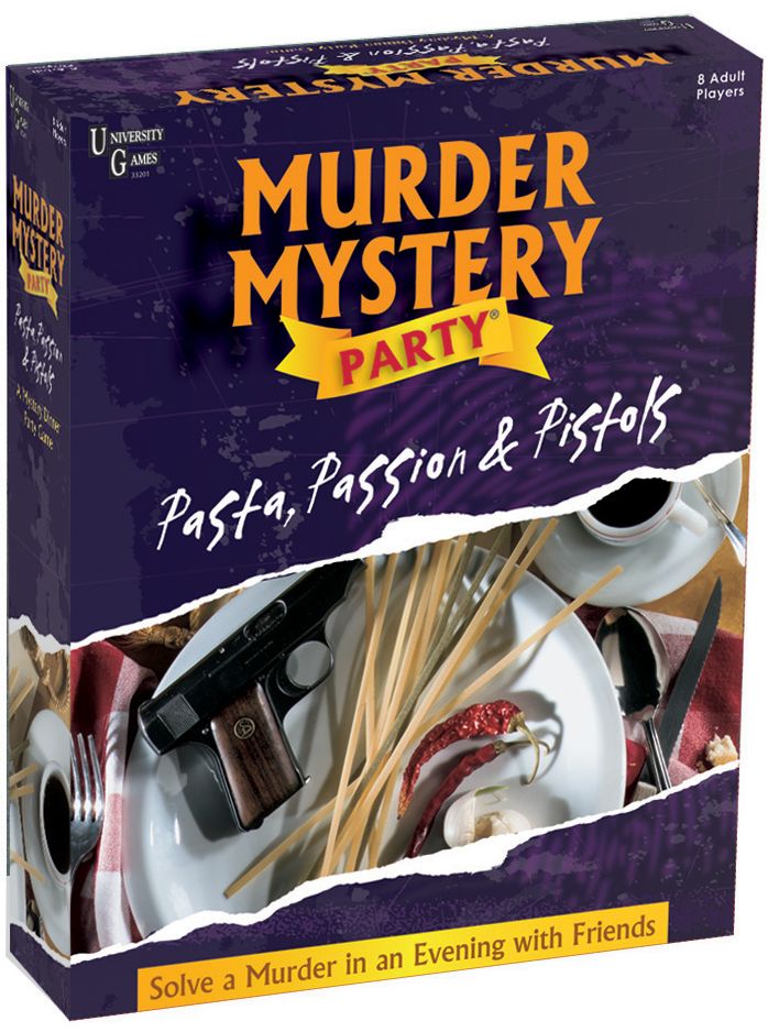 Murder Mystery Party: Pasta, Passion & Pistols