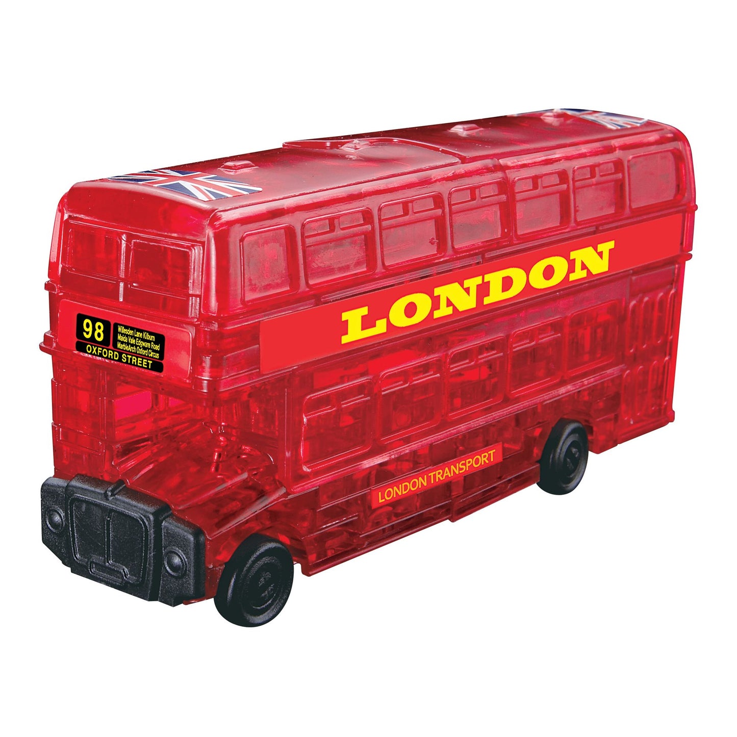 London Bus Crystal Puzzle