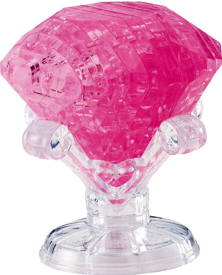 Pink Diamond Crystal Puzzle
