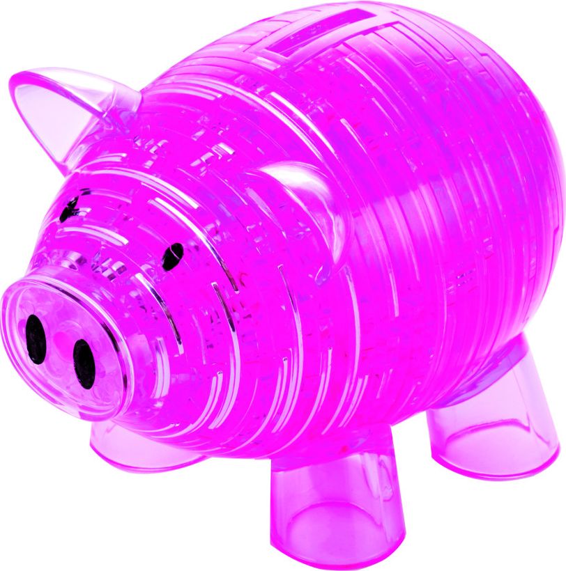 Piggy Bank Crystal Puzzle