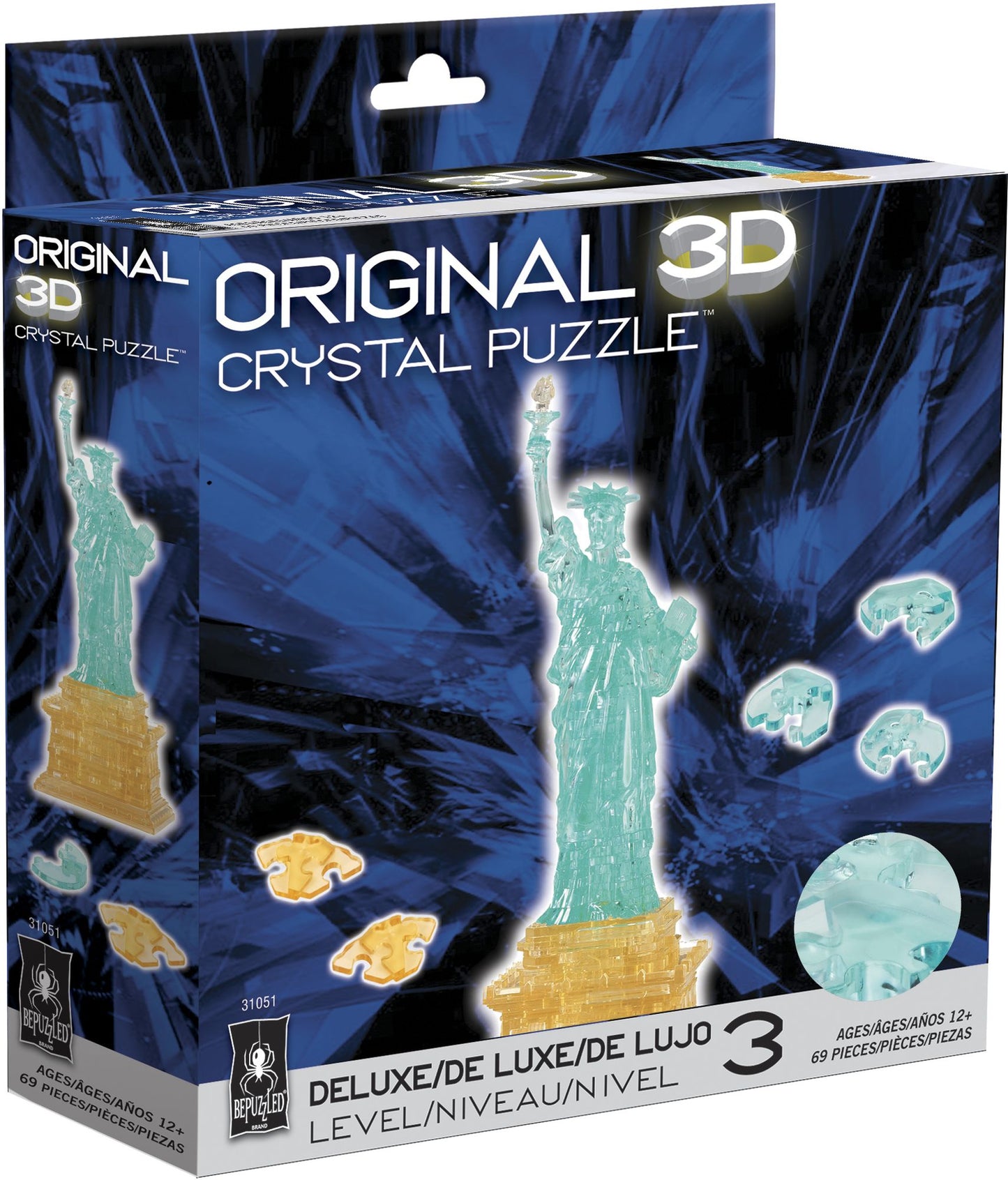Statue of Liberty Crystal Puzzle