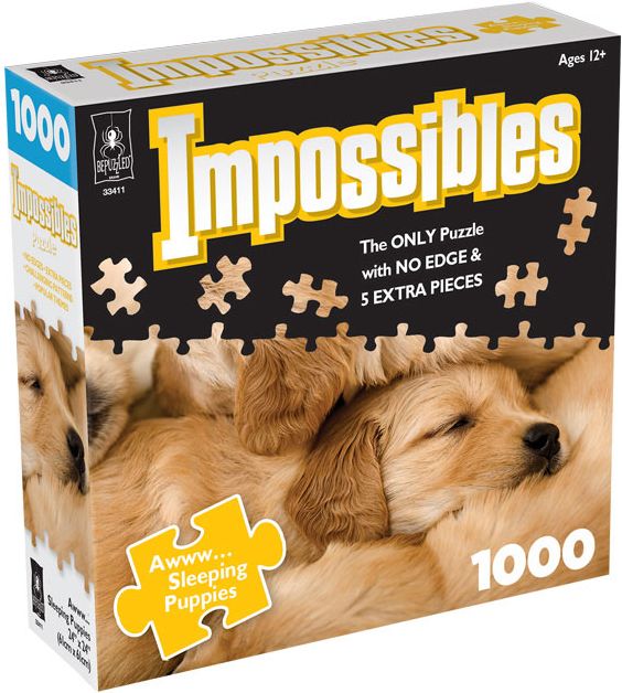 Raining Cats and Dogs Impossibles Puzzle: 750 Pcs