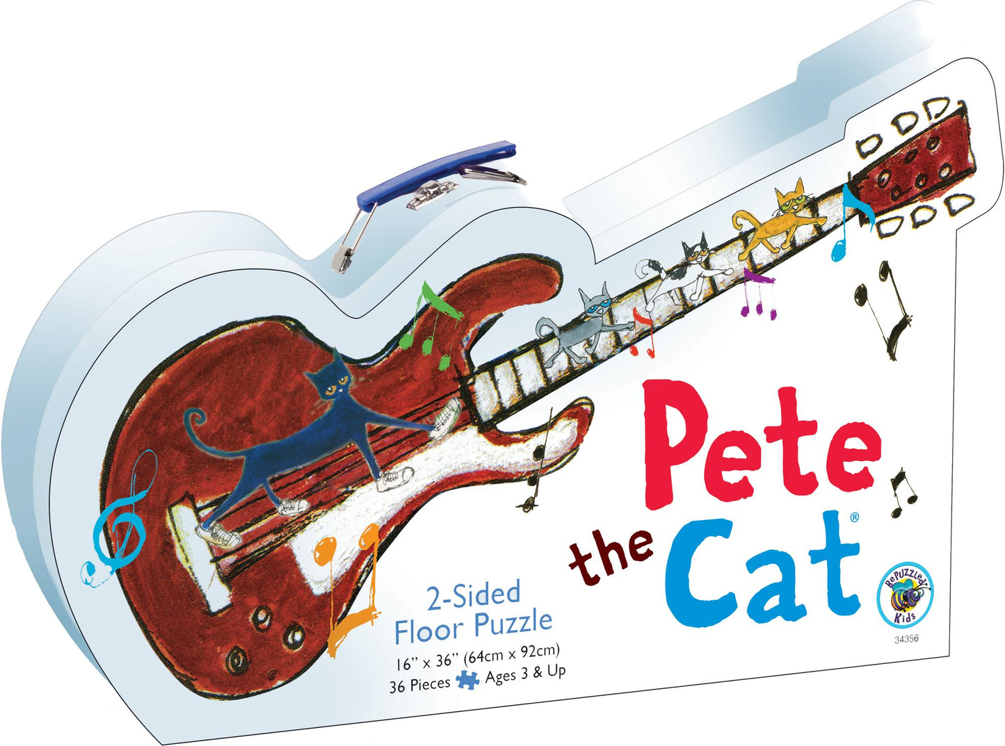 Pete the Cat two sided floor puzzle