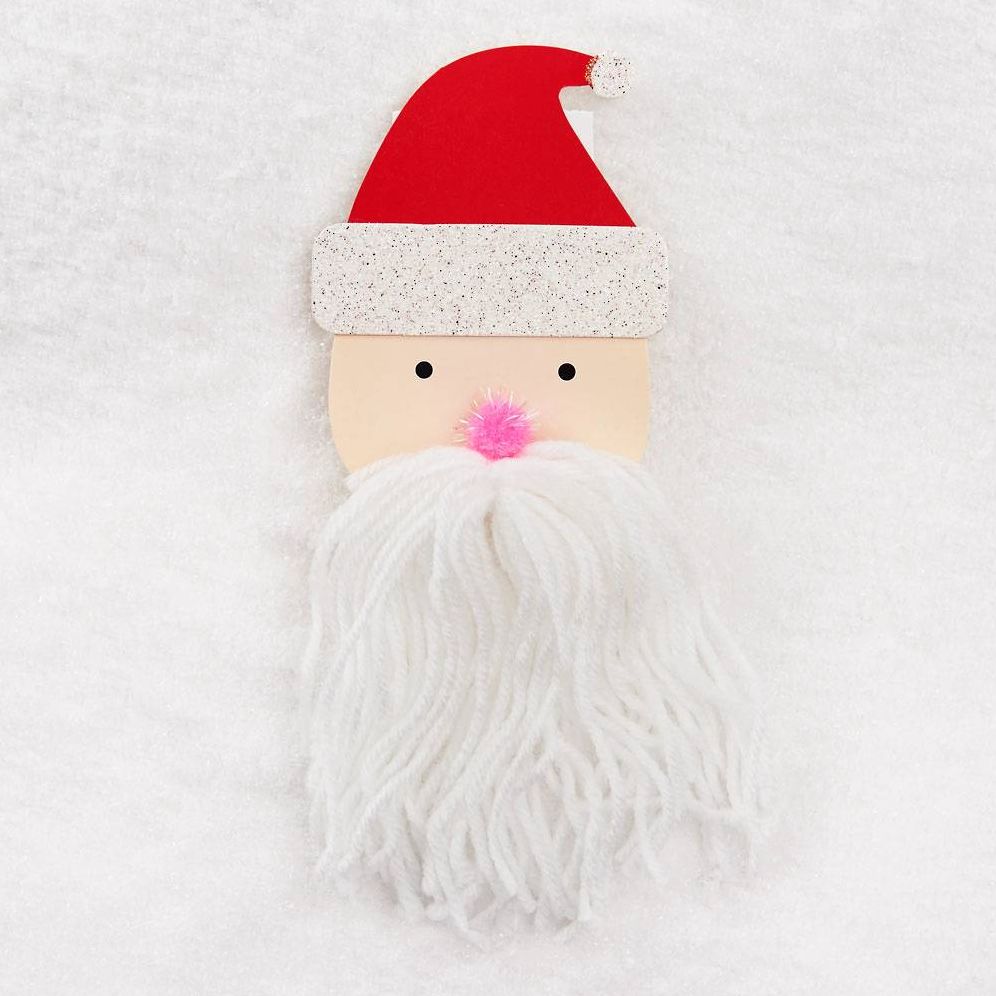 Santa Tassel Gift Topper