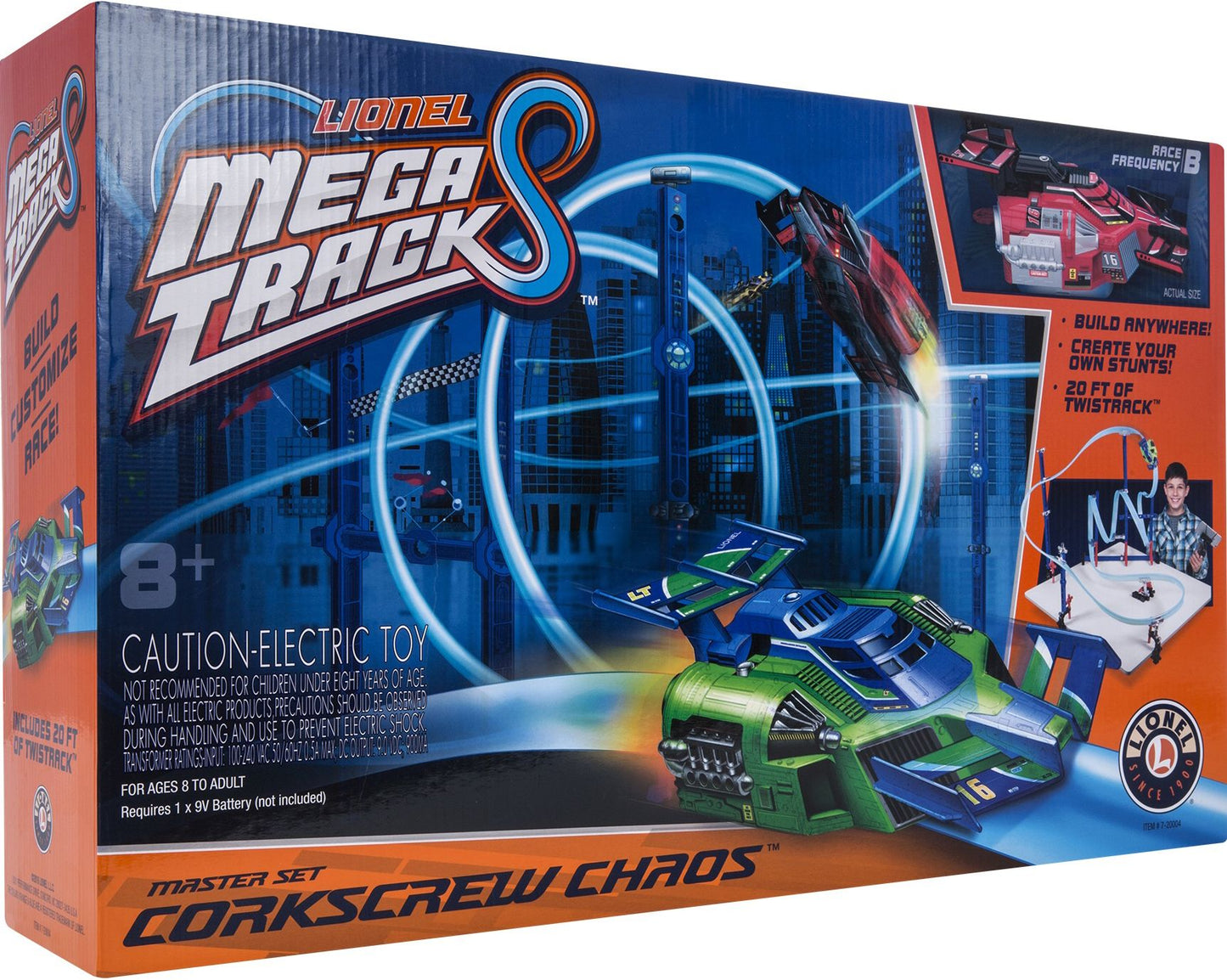 Mega Tracks Corkscrew Chaos by Lionel