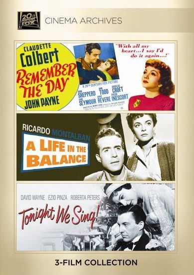 Remember the Day/A Life in the Balance/Tonight We Sing! [3 Discs]