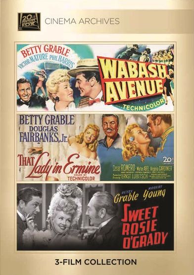 Betty Grable: Cinema Archives - 3-Film Collection [3 Discs]