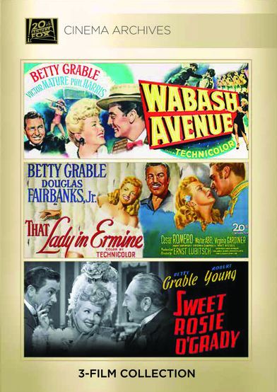 Betty Grable: Cinema Archives - 3-Film Collection [3 Discs]