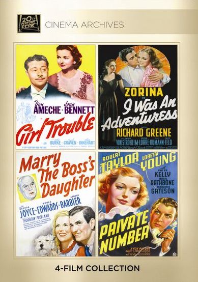 Girl Trouble / I Was An Adventuress / Marry The