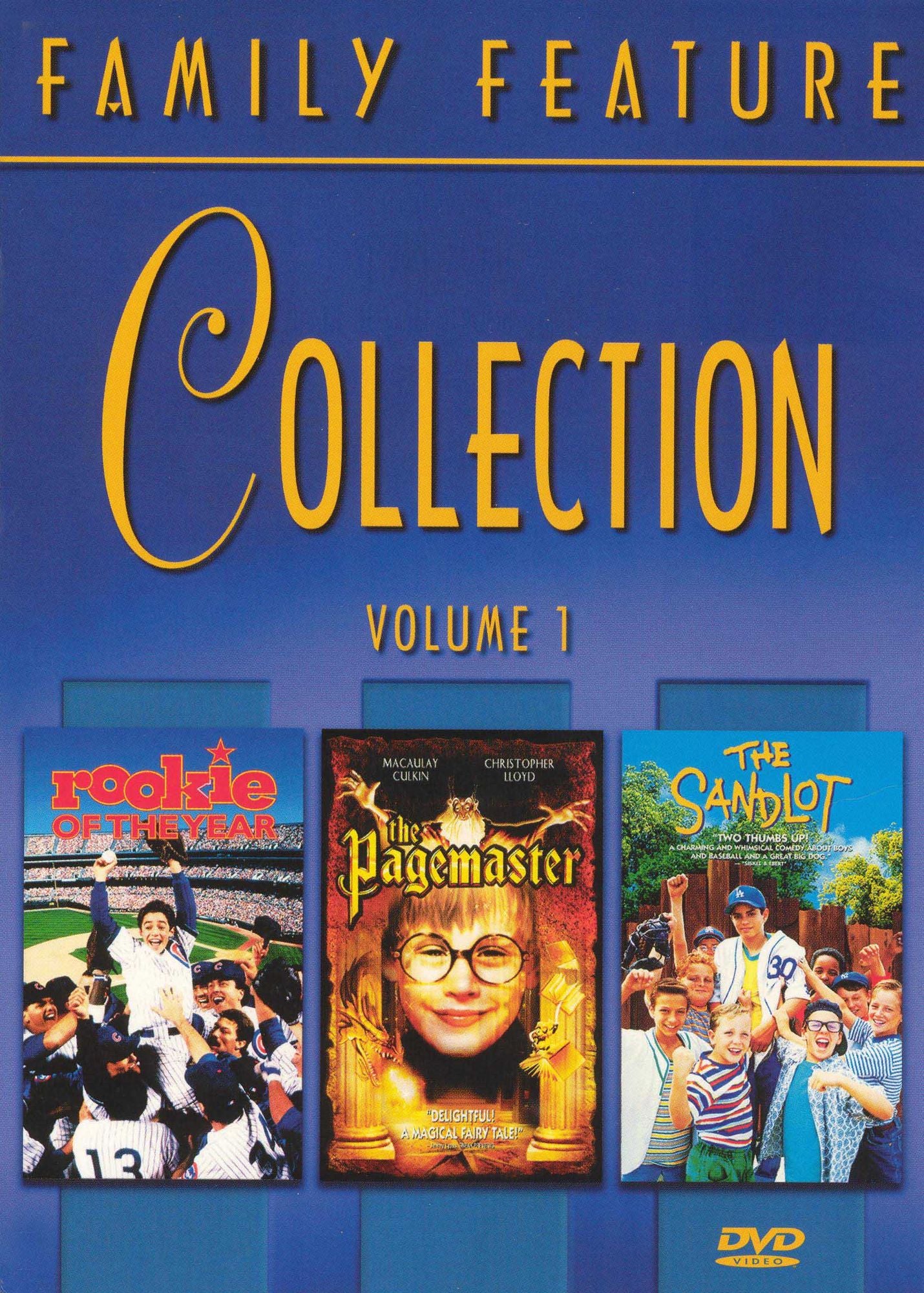 Family Feature Collection: Rookie of the Year/The Pagemaster/The Sandlot [3 Discs]