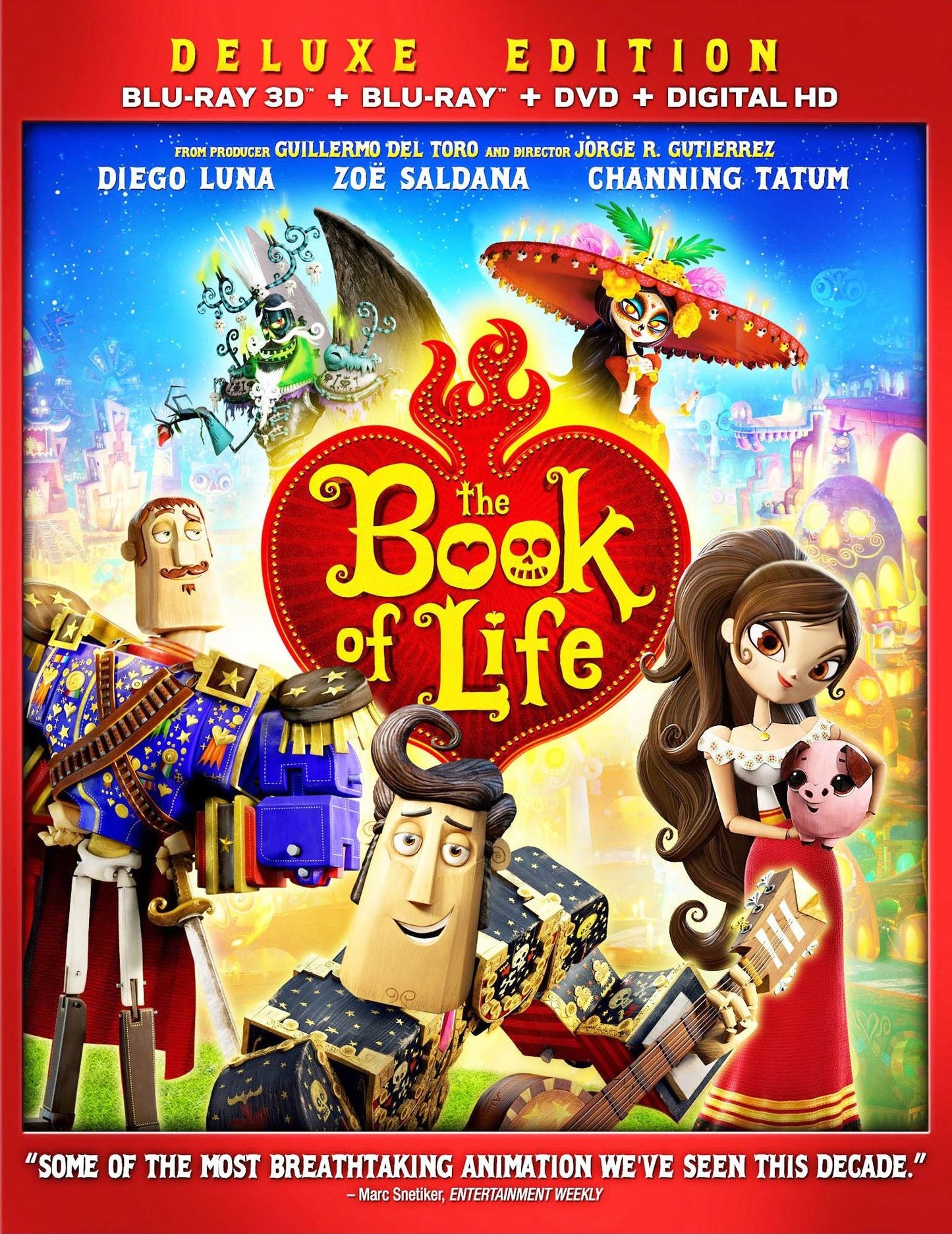 The Book of Life [3 Discs] [3D] [Blu-ray/DVD]