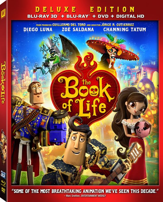 The Book of Life [3 Discs] [3D] [Blu-ray/DVD]