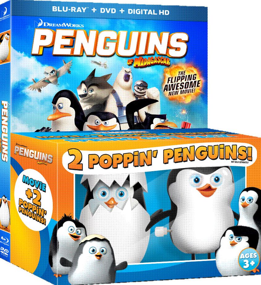 Penguins of Madagascar [Includes Digital Copy] [Blu-ray/DVD] [Gift Set]