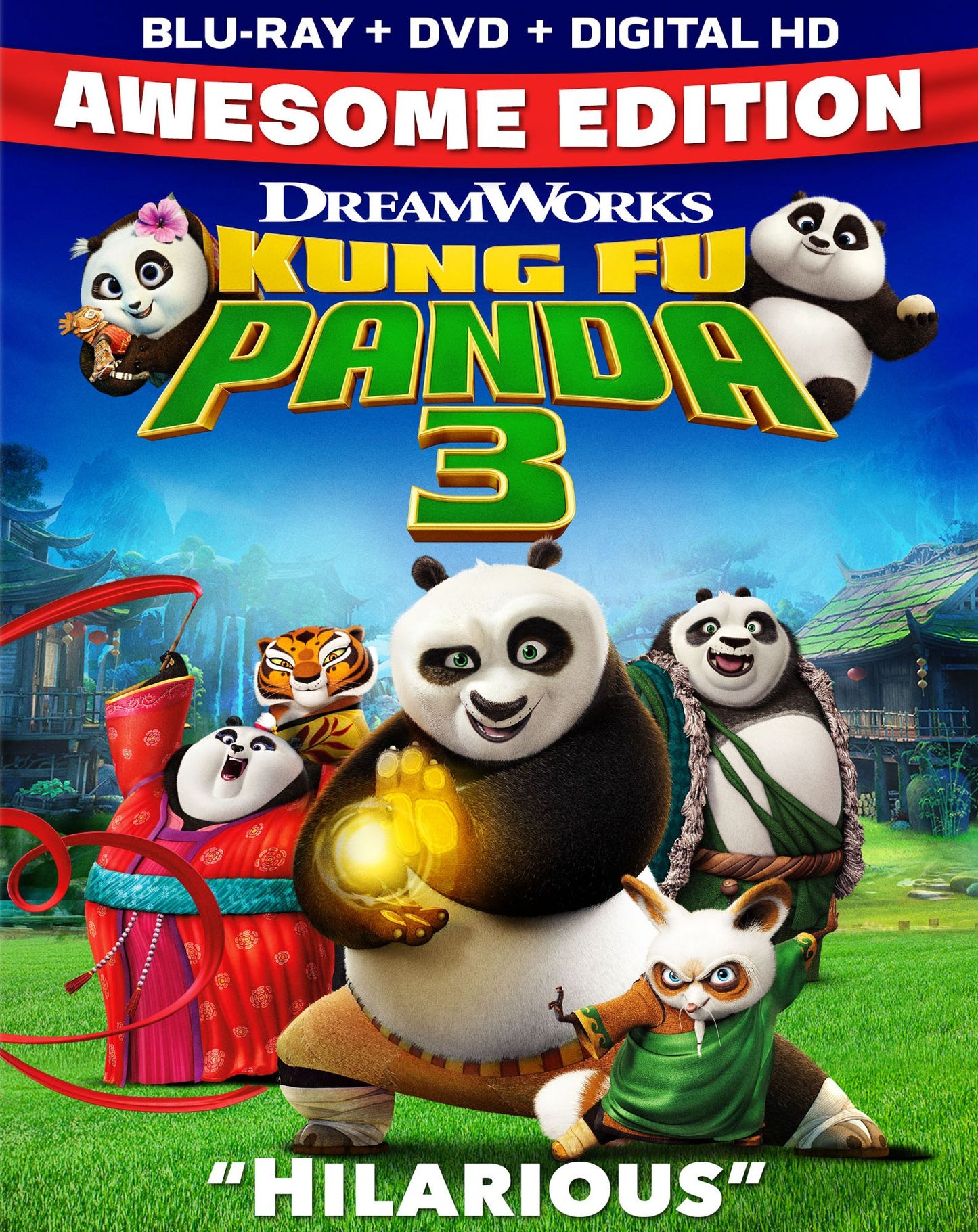 Kung Fu Panda 3 [Includes Digital Copy] [Blu-ray/DVD]