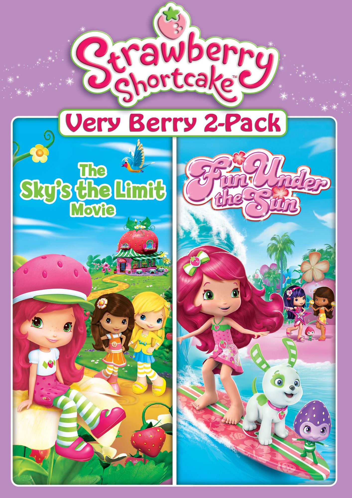 Strawberry Shortcake Very Berry 2-Pack: The Sky's the Limit Movie/Fun Under the Sun
