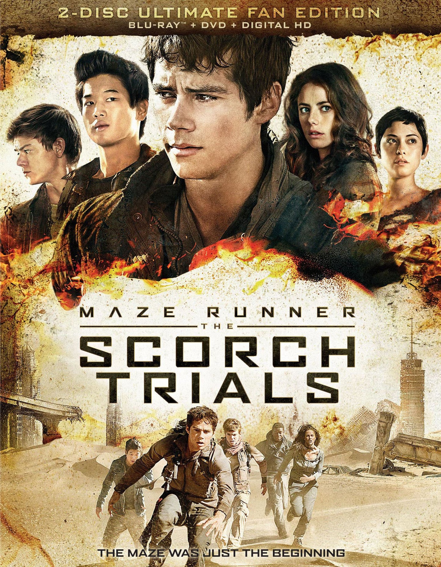 The Maze Runner: The Scorch Trials [Includes Digital Copy] [Blu-ray]