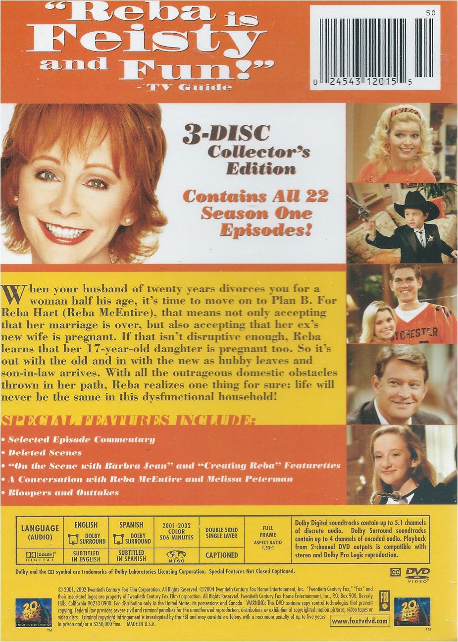 Reba: The Complete First Season [3 Discs]