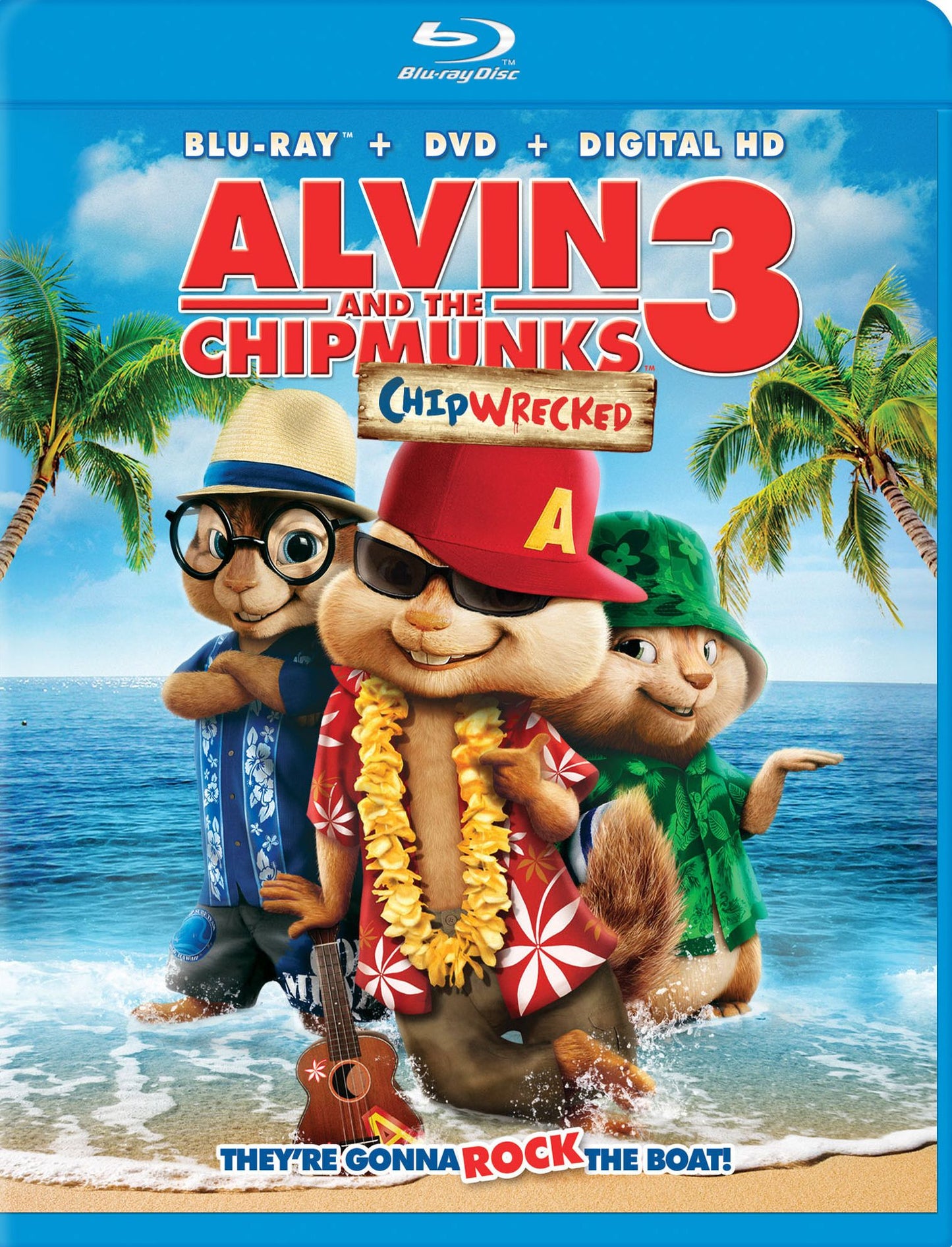 Alvin and the Chipmunks: Chipwrecked [Blu-ray/DVD] [2 Discs]