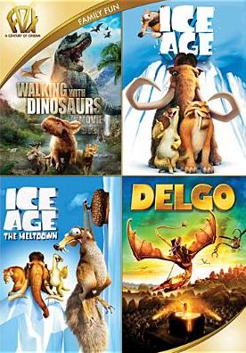 Walking With Dinosaurs/ice Age/ice Age: The Meltdown/delgo