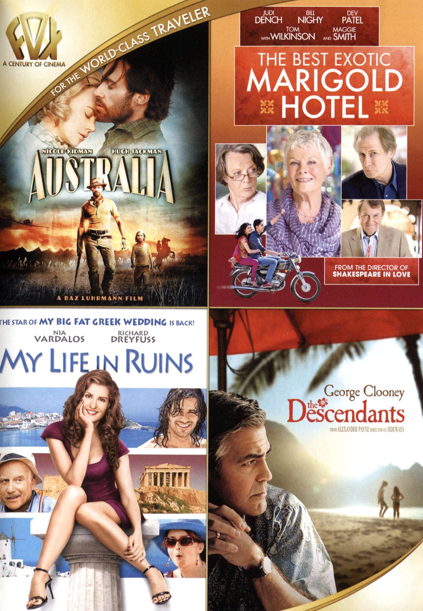 Australia/the Best Exotic Marigold Hotel/my Life In Ruins/the Descendants