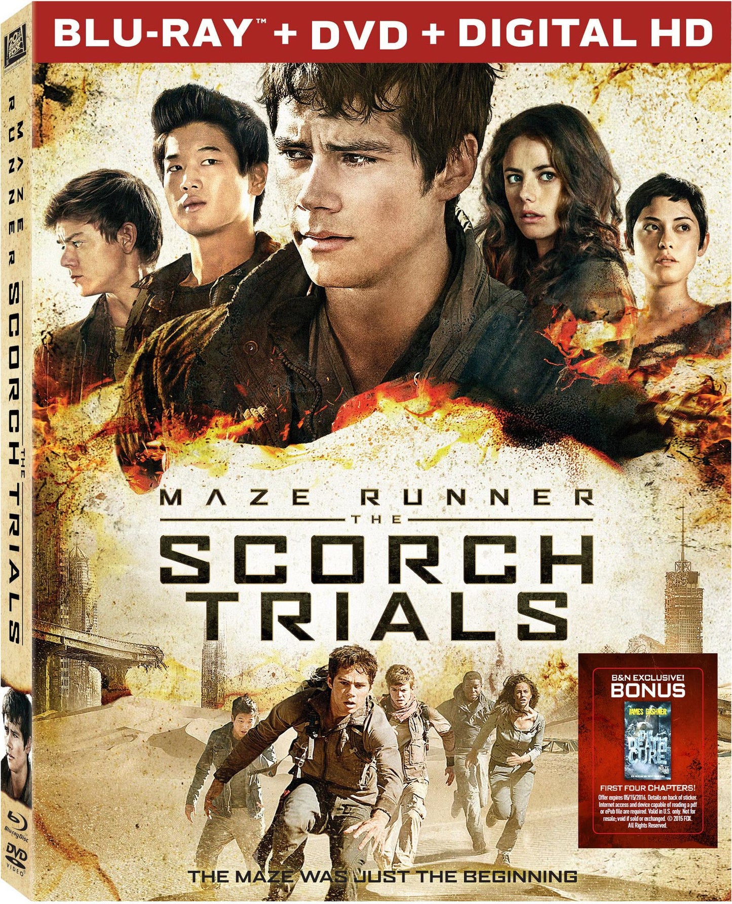 Maze Runner: The Scorch Trials [With Bonus Death Cure Chapters]