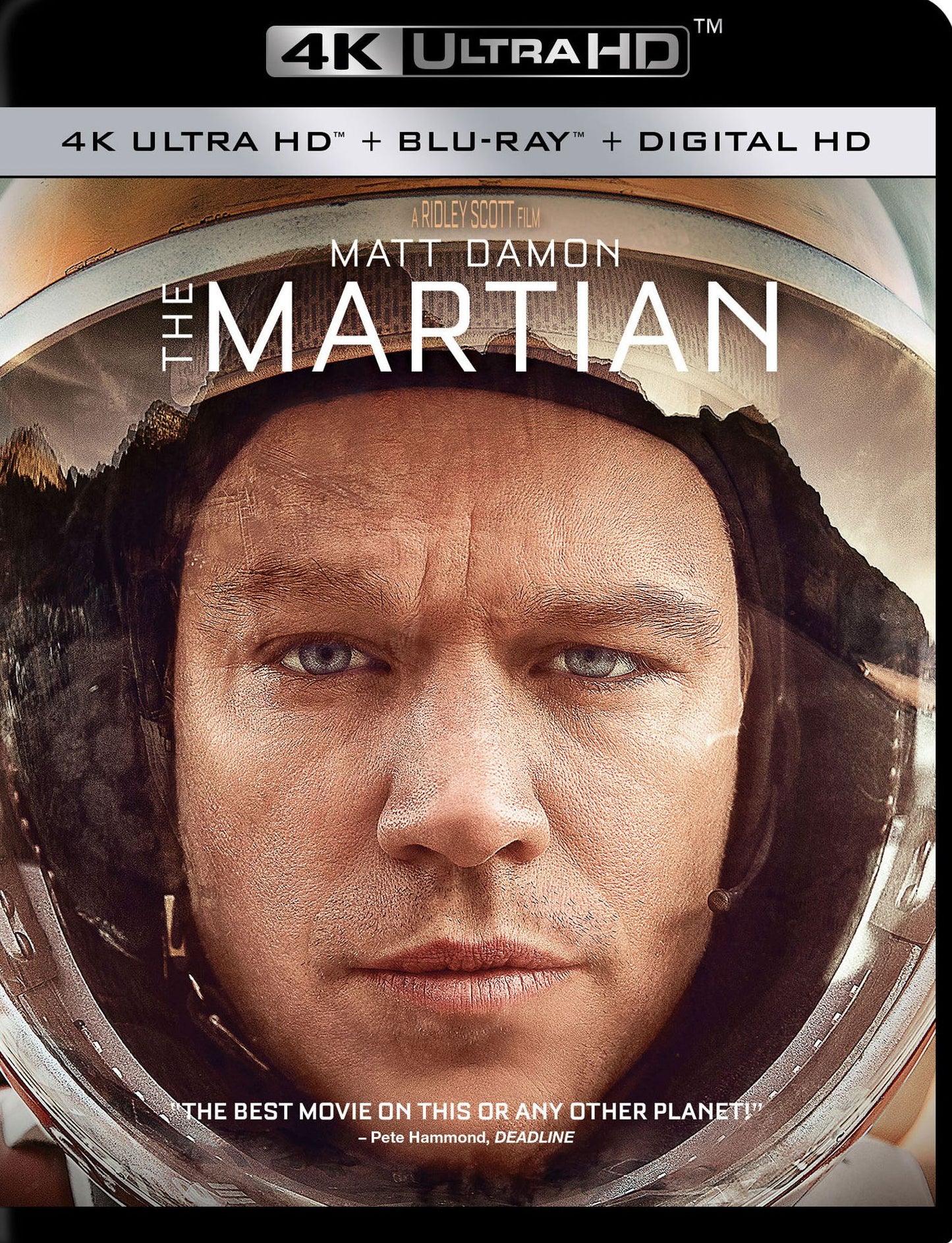 The Martian [4K Ultra HD Blu-ray/Blu-ray] [Includes Digital Copy]