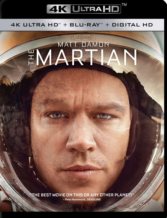 The Martian [4K Ultra HD Blu-ray/Blu-ray] [Includes Digital Copy]